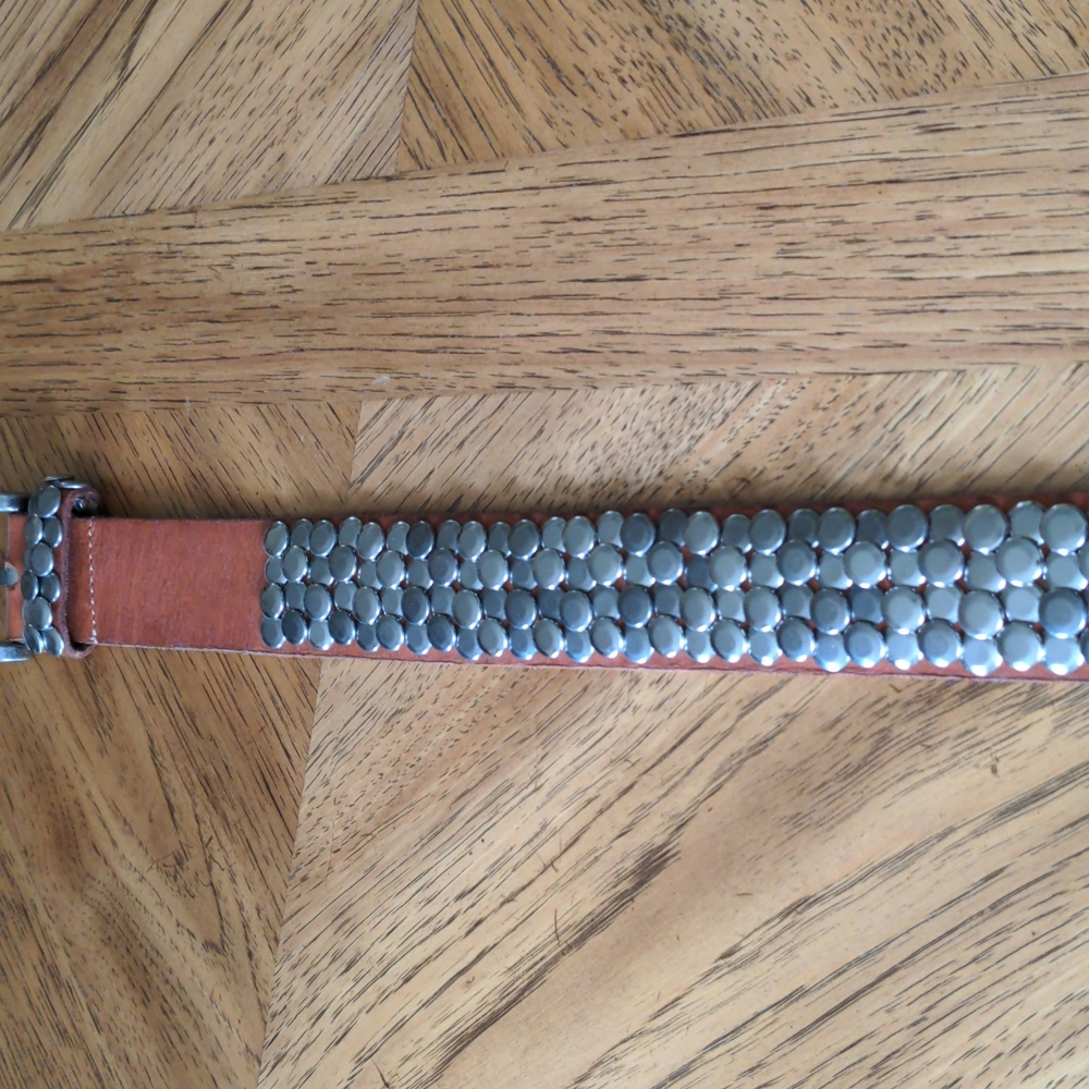 Leather belt